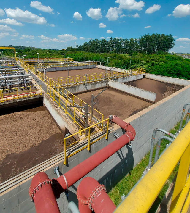 estação de esgoto