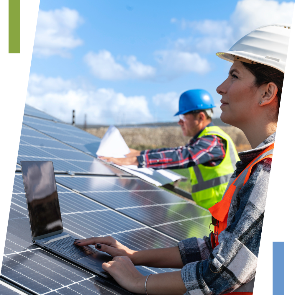 engenharia analisando o projeto com o serviço de partida e operação assistida (1)